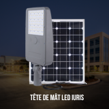 La tête de mât LED fonctionnant à l'énergie solaire : IURIS