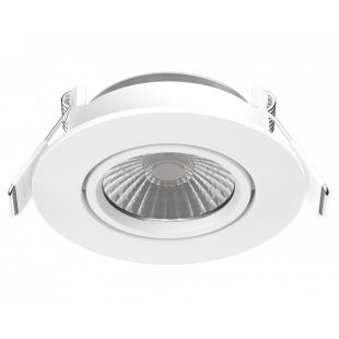 MIKS 598lm CCT ANNEAU ORIENTABLE ROND BLANC
