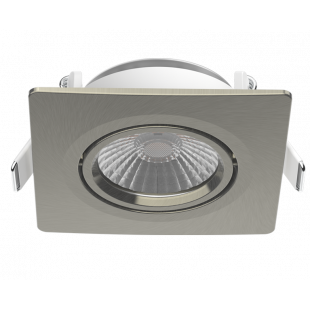 MIKS 584lm CCT ANNEAU ORIENTABLE CARRE ALU BROSSE