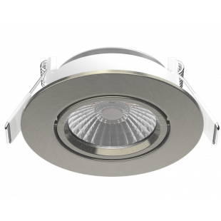 MIKS 1283lm CCT ANNEAU ORIENTABLE ROND ALU BROSSE