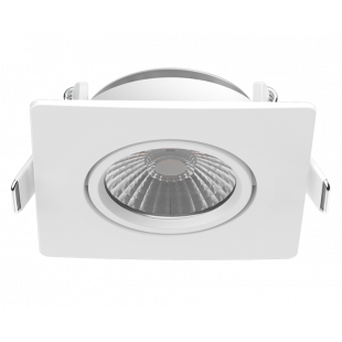 MIKS 1283lm CCT ANNEAU ORIENTABLE CARRE BLANC