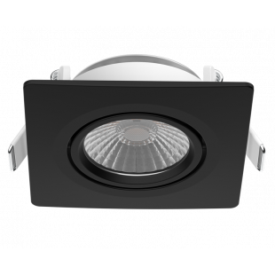 MIKS 1283lm CCT ANNEAU ORIENTABLE CARRE NOIR