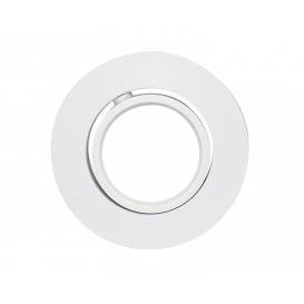 ANNEAU ORIENTABLE ROND BLANC