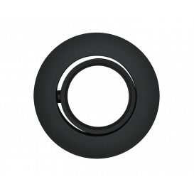 ANNEAU ORIENTABLE ROND NOIR